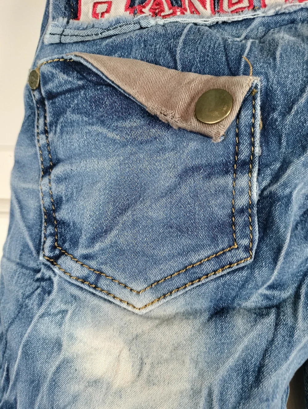 Rocking Style Toddler Boys Patchwork Distressed Moto Jeans 4T Sloth Just Hanging